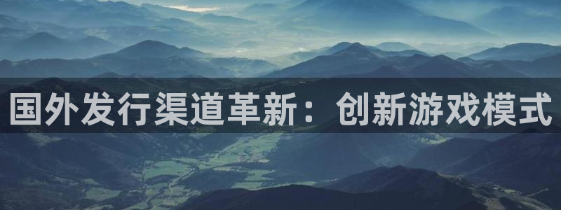 杏耀官网登录注册账号安全吗：国外发行渠道革新：创新游戏模式