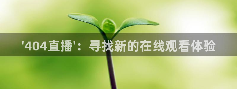 龙门在线直播nba：\'404直播\'：寻找新的在线观看体验