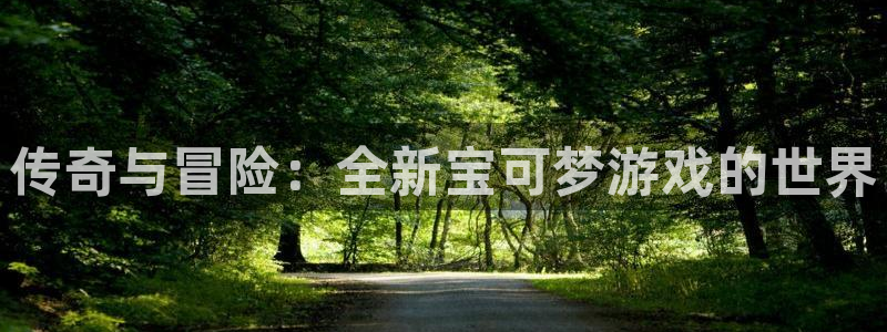 杏耀官网注册地址在哪里查询：传奇与冒险：全新宝可梦游戏的世界