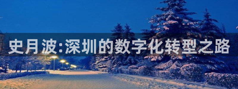 龙门直播：史月波:深圳的数字化转型之路